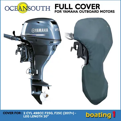 $60.72 • Buy Full Cover Yamaha Outboard Motor Engine 2CYL 498cc F25G, F25C (2010-2017) - 20 