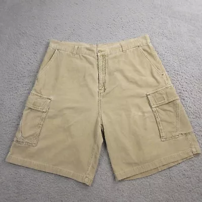 Vintage OP Ocean Pacific Corduroy Cargo Shorts Size 36 (Tag Says 38) Surf Skate • $29.98
