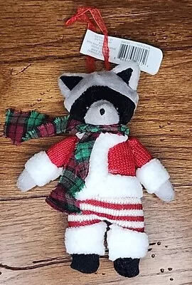 Celebrate It Raccoon Ornament 6in. NWT • $9.99