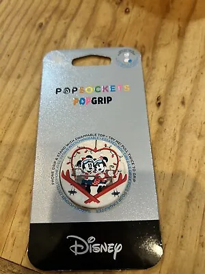 Disney Mickey Minnie Mouse Ski Holiday Christmas Phone PopSocket Pop Grip 2021 • $15.99