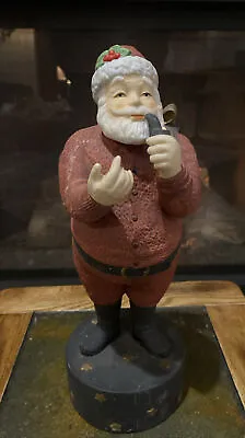 Dept 56 Santa Figurine Smoking Pipe - Music Box (slow) • $11