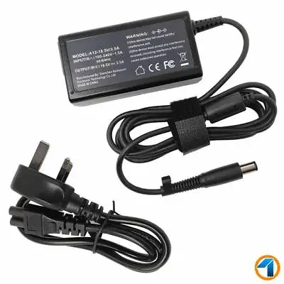 £11.95 • Buy For HP 65W 18.5V AC Adapter Charger For 210 250 255 3100 340 350 420 500 620