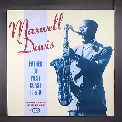 MAXWELL DAVIS: Father Of West Coast R&b ACE 12  LP 33 RPM United Kingdom • $20