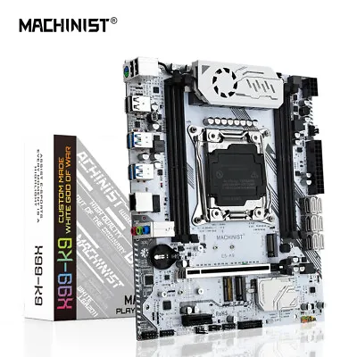 X99 Motherboard LGA 2011-3 DDR4 Wifi M.2 NVME X99 Chipset For Xeon E5 V3/V4 CPU • $85.99