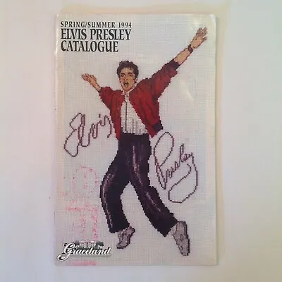 Vintage Color Spring/Summer 1994 Graceland Elvis Presley Catalogue Gifts Clothes • $18.53