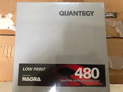 1 NEW  QUANTEGY LOW PRINT 480 NAGRA APPROVE 1/4” Mastering Professional • $20