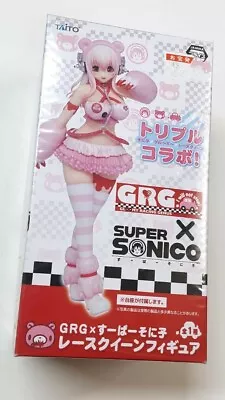 Taito 7 GRG X Super Sonico Race Queen Figure Gloomy Racing Genus Supersonicogrg • $181.65