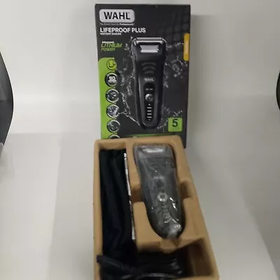 Wahl Cordless Lifeproof Plus Wet Dry Shaver Grooming Set 0.1mm  • £37.99