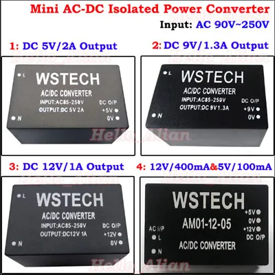 Mini AC-DC Converter AC110V 120V 220V 230V To DC5V 9V 12V Switching Power Module • $4.75