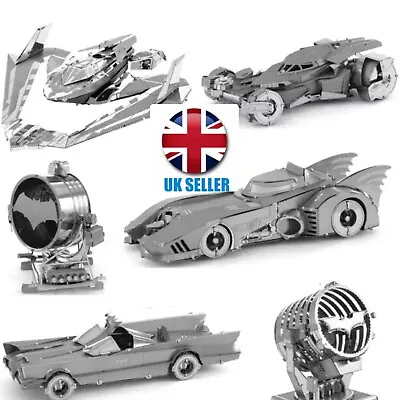 Batman Metal 3D Model Kit - Self-Assembly Laser Cut Miniatures - 7 Designs • £8.99