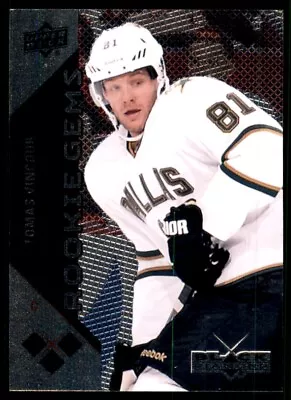 2011-12 Upper Deck Black Diamond Tomas Vincour Rookie Dallas Stars #181 • $1