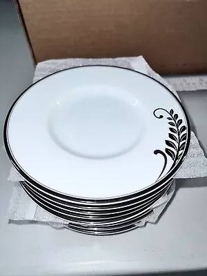 8 Mikasa Cocoa Blossom 6  Plate / Saucer - Made In Portugal Porcelain Discontind • $30