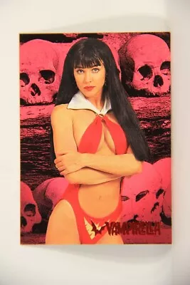 Vampirella 1995 Topps Trading Card #37 Vampirella Puzzle Card ENG L009360 • $2.17