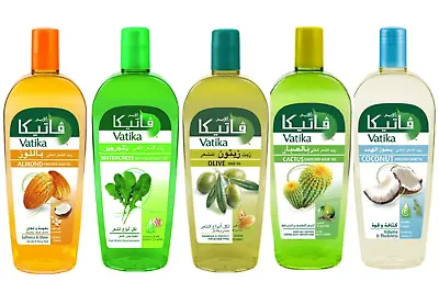 180ml. Vatika Natural Hair Oil Coconut - Almond - Olive - Watercress - Cactus  • $16.46