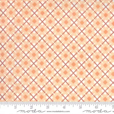 KITTY CORN Bubble Gum Diagonal Moda Quilt Fabric #31174-12 Sold By 1/2 Yd • $5.25