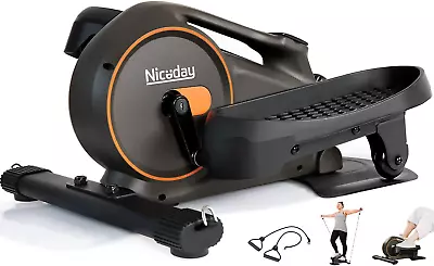 Under Desk Elliptical Manual Quiet Elliptical Foot Pedal Exerciser Mini Ellip • $165.04