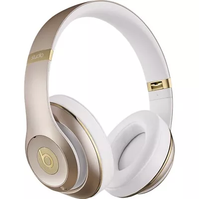 $139.95 • Buy Beats By Dr. Dre Studio 2 Wireless Over-Ear Headphones Gold Studio Noise Cancel
