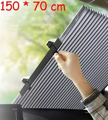 Car Retractable Windscreen Sun Shade Visor Cover Block Windshield Front Window • $19.90