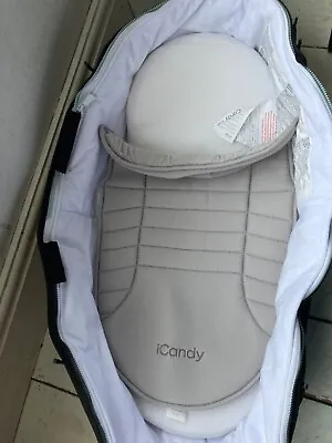 ICandy Peach 2018 Beluga Carrycot Fabric • £38.99