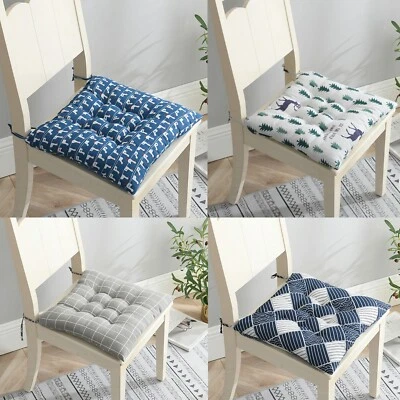 $21.04 • Buy Tie On Seat Pads For Dining Patio Home Kitchen Office Chair Cushions 🦙