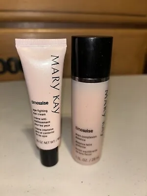 Mary Kay Timewise Age-Fighting Eye Cream .65 Oz And Even Complexion Essence • $34.95