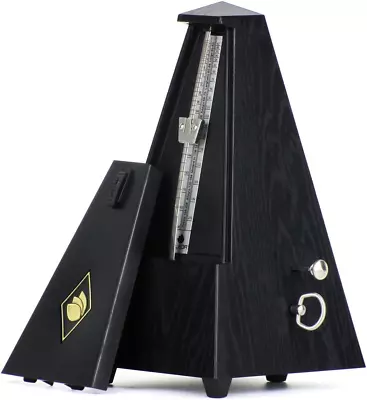 FLEOR Antique Vintage Tower Type Square Wind Up Mechanical Metronome Traditional • $51.94