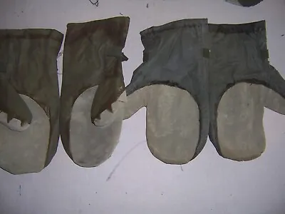 2 Pairs Original US Army Extreme Cold Weather Gloves Mittens Waterproof • $15.95