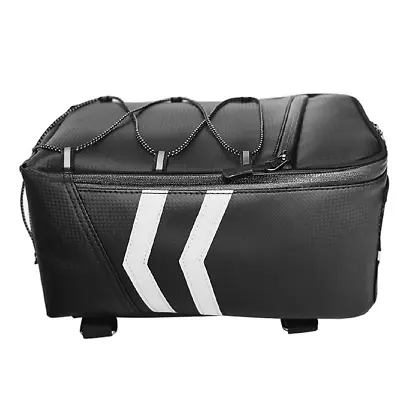 PU Leather 9L Motorcycle Rear Seat Bag Saddle Tail Tool Luggage Storage Pouch  • $23.30