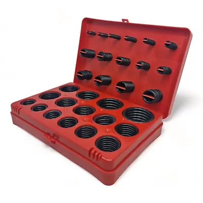 382Pcs Assorted O-Ring Kit Imperial 30 Popular Sizes Hinged Box (Moulded) • £16.99