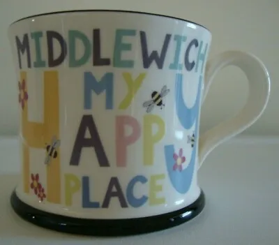 £9 • Buy Moorland Pottery Mug Middlewich My Happy Place - New 