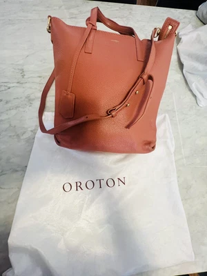 $149 • Buy Oroton Pebbled Leather Tote Bag