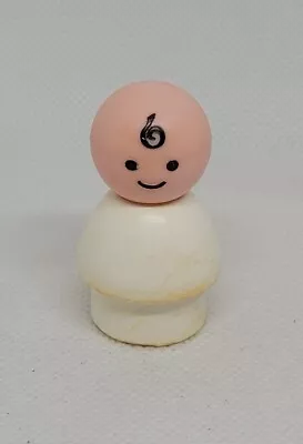 Vintage Fisher Price Little People White Baby 👶 For Hospital  • $8