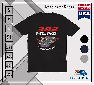 MOPAR  392 HEMI SCAT PACK 392 Logo T- Shirt Made In Usa • $25