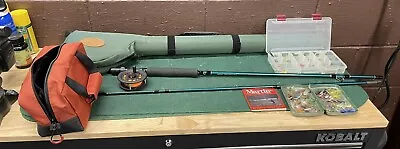 Martin Fly Rod  Cabela’s Case And Assorted Flies • $60