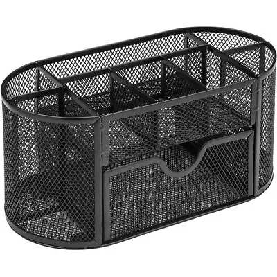 £12.88 • Buy OSCO Wire Mesh Organiser With Drawer Graphite