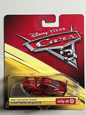 Disney Pixar Cars 3 Rust-Eze Racing Center Lightning McQueen Target NICE 2017 • $13