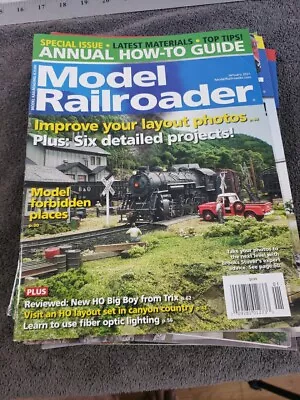 Model  Railroader Magazine 2021 All 12 Months Trains • $24.99