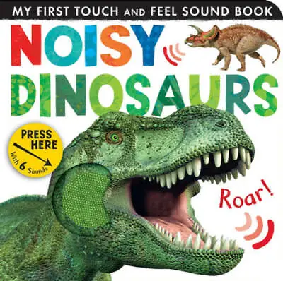 Noisy Dinosaurs (My First Touch And Feel Sound Book) - Board Book - GOOD • $4.48