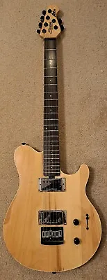 Sterling Music Man AX-20 HH Guitar Stripped Wood Finish Duncans! • $399.95