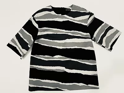 Marimekko Ullabell Women Top Blouse Blk Cotton 34 New • $29