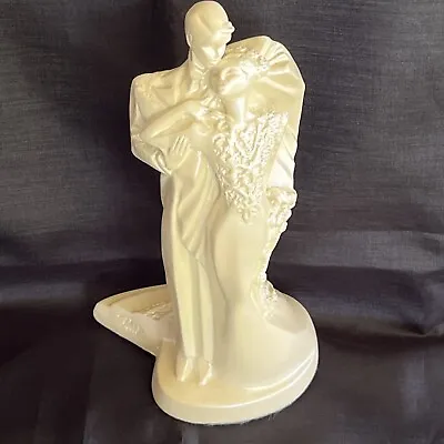Austin Productions Sculpture Art Deco Bride Groom OUR DAY 1991  • $18