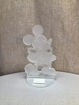 Disney Limited Edition Crystal Mickey Mouse Sculpture (393/1000) By Izaz Studio • $131.24