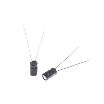 100pcs 10v 47uf 10volt 47mfd 105c Aluminum Electrolytic Capacitor 4×7mm • $3.89