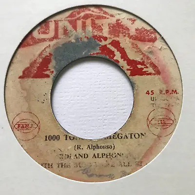 £25 • Buy Roland Alphonso With  Bunny Lee All Stars;  1,000 Tons Of Megaton   Unity Un 004
