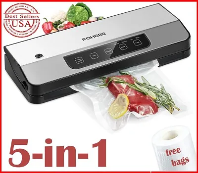 $33.99 • Buy Commercial Vacuum Sealer Machine Seal A Meal Food Saver System With Free Bags