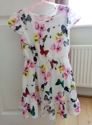 Girls Yumi Butterfly Dress 3-4 Years • £10