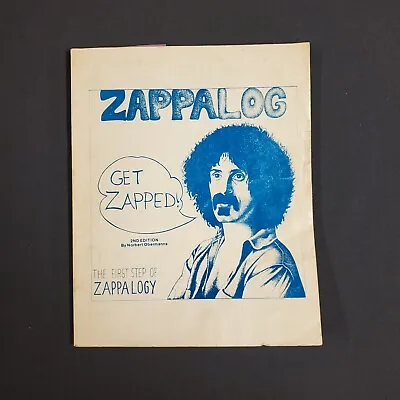$32 • Buy Frank Zappa - ZappaLog - Classic German 128 Page Book - Legendary !!   1982 Ed.