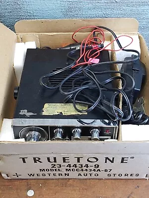 Vintage TrueTone CB Radio - MCC4434B-67 Original Box/Manual WORKS • $64.95