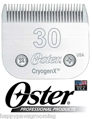 Oster A5 Cryogen-X 30 Blade PET DOG CAT Grooming*Fit Andis AGMany Wahl Clipper • $35.99