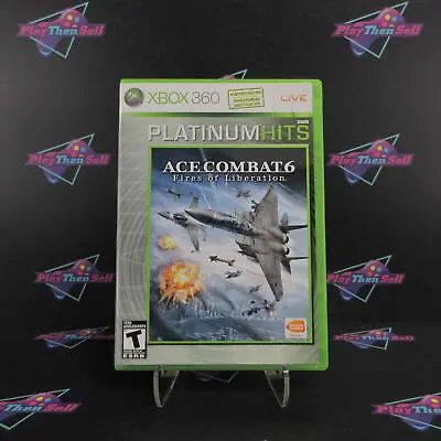 Ace Combat 6 Fires Of Liberation Xbox 360 Platinum Hits - Complete CIB • $29.95